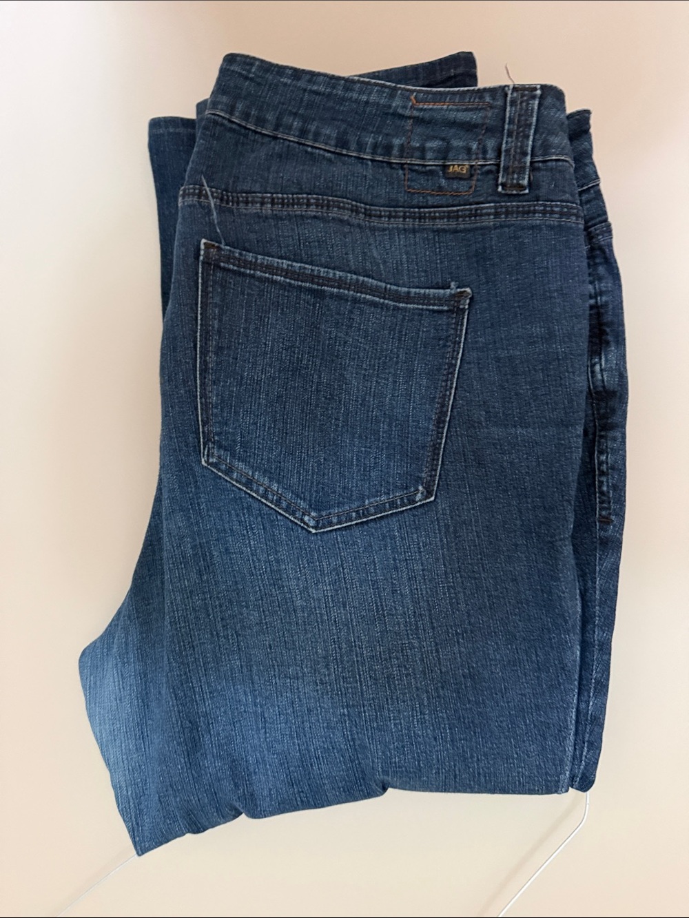 Jag Jeans Women’s 22W Indigo Straight Leg Denim